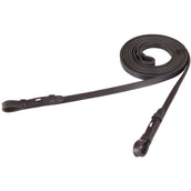BR Teugel Dressuur Leer Dicht 13mm Blind Zwart BR Teugel Dressuur Leer Dicht 13mm Blind Zwart
