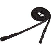 Premiere Teugel Dressuur Leer Dicht 13mm Blind Zwart Premiere Teugel Dressuur Leer Dicht 13mm Blind Zwart