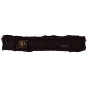 BR Hoofdriembeschermer Schapenvacht 32cm Zwart/Zwart BR Hoofdriembeschermer Schapenvacht 32cm Zwart/Zwart
