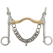 BR Dressuurstang Soft Contact Laag Scharen 140mm 14mm BR Dressuurstang Soft Contact Laag Scharen 140mm 14mm