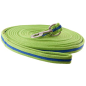 Premiere Longeerlijn Softgrip met Musketon L.green/Sky Blue Premiere Longeerlijn Softgrip met Musketon L.green/Sky Blue