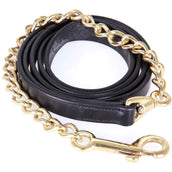 Premiere Voorbrengleidsel Leer en Koperen Ketting Uni Zwart Premiere Voorbrengleidsel Leer en Koperen Ketting Uni Zwart