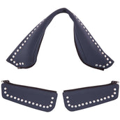 BR Kraag en Zakklep Santiago met Diamanten Blauw BR Kraag en Zakklep Santiago met Diamanten Blauw