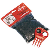 Premiere Manenelastiekjes Vlechtkam Zwart Premiere Manenelastiekjes Vlechtkam Zwart