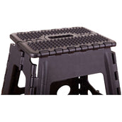 BR Opstapkrukje Kunststof Opvouwbaar Zwart BR Opstapkrukje Kunststof Opvouwbaar Zwart
