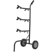 Premiere Zadelwagen 3 Zadels Geepoxeerd Zwart Premiere Zadelwagen 3 Zadels Geepoxeerd Zwart