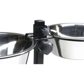 Beeztees Hondenstand 2 Rvs Bakken Zwart Beeztees Hondenstand 2 Rvs Bakken Zwart