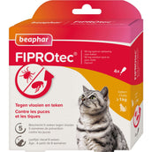 Beaphar FiproTec Cat Spot-On Katten Beaphar FiproTec Cat Spot-On Katten