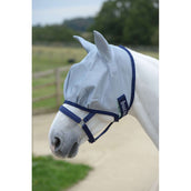 Bucas Buzz-Off Fly Mask Blue Bucas Buzz-Off Fly Mask Blue
