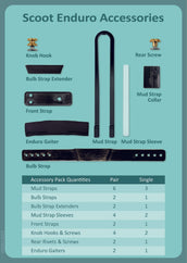 Scoot Boots Hoefschoen Enduro Single Zwart Scoot Boots Hoefschoen Enduro Single Zwart