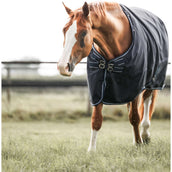 Dominick Outdoordeken Turnout Lite 0g Navy/Wit Dominick Outdoordeken Turnout Lite 0g Navy/Wit