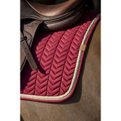 EQUITHÈME Zadeldekje Softy Jumping Burgundy EQUITHÈME Zadeldekje Softy Jumping Burgundy