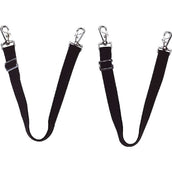 EQUITHÈME Bilriemen Elastisch Zwart EQUITHÈME Bilriemen Elastisch Zwart