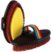 Hippotonic Borstel met Spons Rug van PVC Zwart Hippotonic Borstel met Spons Rug van PVC Zwart