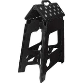 Hippotonic Opstapkrukje Opvouwbaar Zwart/Grijs Hippotonic Opstapkrukje Opvouwbaar Zwart/Grijs