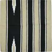 Randol's Navajo Show Blanket Katoen Beige/Zwart/Wit Randol's Navajo Show Blanket Katoen Beige/Zwart/Wit