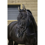 Riding World Hoofdstel met Gecombineerde Neusriem Havana Riding World Hoofdstel met Gecombineerde Neusriem Havana