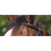 Riding World Hoofdstel met Gecombineerde Neusriem Havana Riding World Hoofdstel met Gecombineerde Neusriem Havana