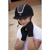 EQUITHÈME Cap Glint Lamé Zwart/Roségoud EQUITHÈME Cap Glint Lamé Zwart/Roségoud