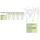 Komperdell Rugprotector Junior Zwart/Fuchsia Komperdell Rugprotector Junior Zwart/Fuchsia