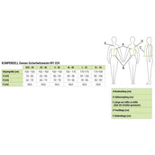 Komperdell Rugprotector Flexfit Lady Zwart/Koraal Komperdell Rugprotector Flexfit Lady Zwart/Koraal