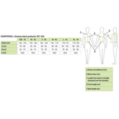 Komperdell Rugprotector Flexfit Lady Zwart/Koraal Komperdell Rugprotector Flexfit Lady Zwart/Koraal