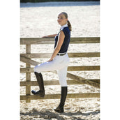 EQUITHÈME Wedstrijdshirt Brussels met Strass Marineblauw EQUITHÈME Wedstrijdshirt Brussels met Strass Marineblauw