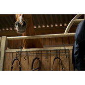 Hippotonic Hoofdstelhanger met 6 Haken Zwart Hippotonic Hoofdstelhanger met 6 Haken Zwart