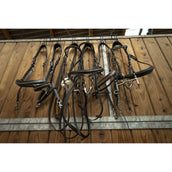Hippotonic Hoofdstelhanger met 6 Haken Zwart Hippotonic Hoofdstelhanger met 6 Haken Zwart