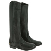 EQUITHÈME Chaps Leder Zwart EQUITHÈME Chaps Leder Zwart