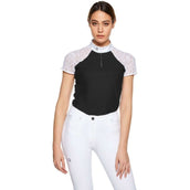 Ego7 Wedstrijdshirt Florentine Korte Mouwen Zwart/Wit Ego7 Wedstrijdshirt Florentine Korte Mouwen Zwart/Wit