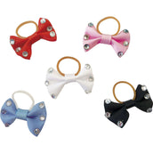 EQUITHÈME Invlechtstrikjes met Strass Wit EQUITHÈME Invlechtstrikjes met Strass Wit