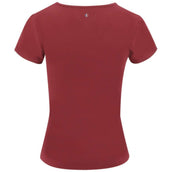 EQUITHÈME T-Shirt Anna Dames Cherry EQUITHÈME T-Shirt Anna Dames Cherry