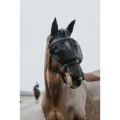 EQUITHÈME Halster met Masker Mesh Zwart EQUITHÈME Halster met Masker Mesh Zwart