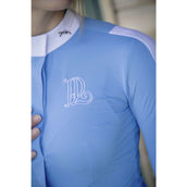 Pénélope Showshirt Mesh Blauw Pénélope Showshirt Mesh Blauw