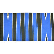 Randol's Navajo Show Blanket Katoen Zwart/Blauw/Wit Randol's Navajo Show Blanket Katoen Zwart/Blauw/Wit