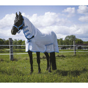Riding World Vliegendeken Combo Wit/Blauw Riding World Vliegendeken Combo Wit/Blauw