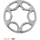 F.R.A. Hackamore Scharen Star Set RVS F.R.A. Hackamore Scharen Star Set RVS