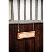 Grooming Deluxe by Kentucky Stalplaat met naam Bruin/Goud Grooming Deluxe by Kentucky Stalplaat met naam Bruin/Goud