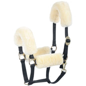 Harry's Horse Halster Lamsvel Bontset Naturel Harry's Horse Halster Lamsvel Bontset Naturel