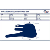 Harry's Horse Memoryfoam Beenbeschermerset Bruin Harry's Horse Memoryfoam Beenbeschermerset Bruin