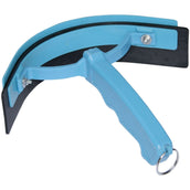 Harry's Horse Zweetmes Plastic met Boog Lichtblauw Harry's Horse Zweetmes Plastic met Boog Lichtblauw