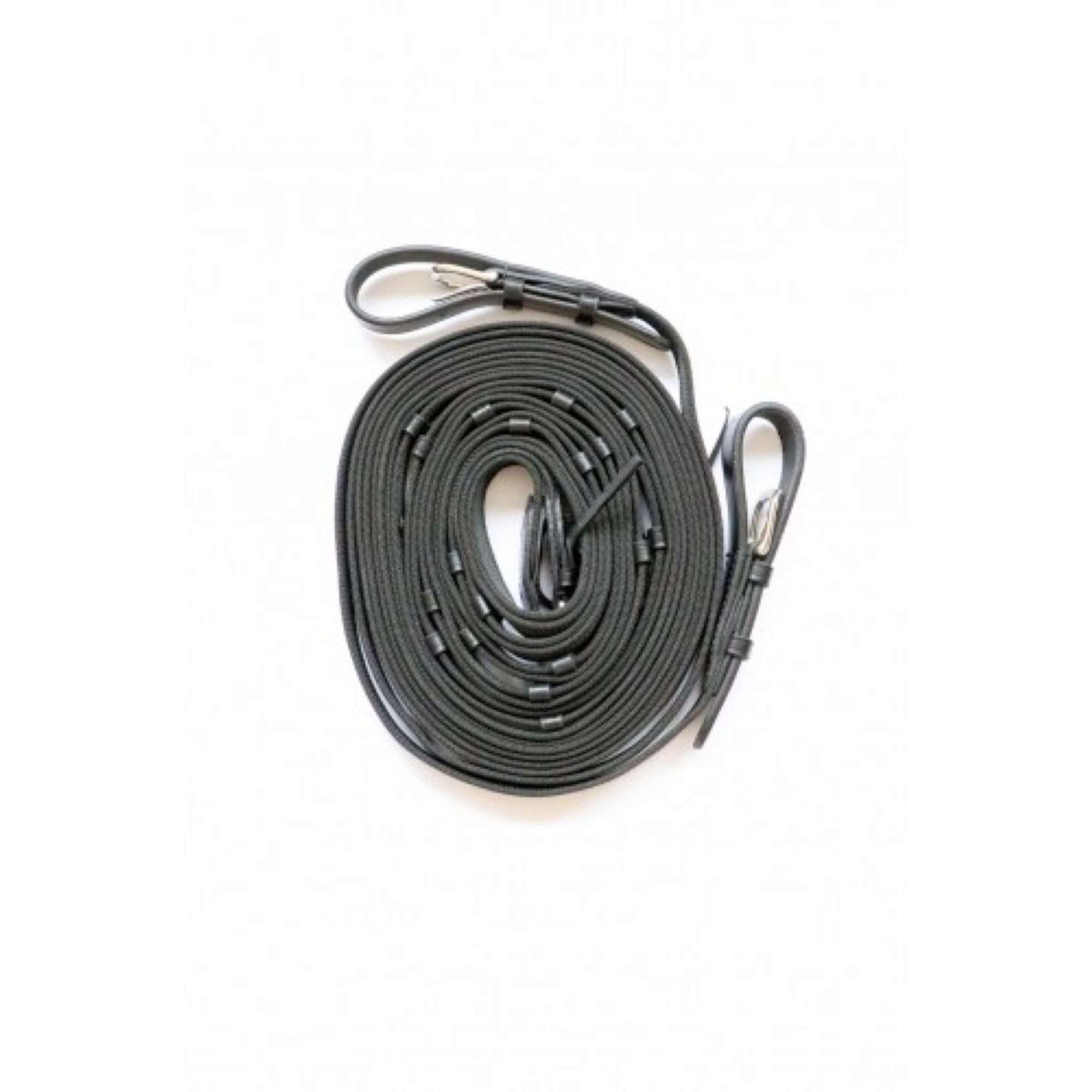 HB Menleidsels Leer met Antislip Zwart HB Menleidsels Leer met Antislip Zwart