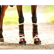 HB Showtime Beenbeschermers Gold Rush Glitter Bordeaux HB Showtime Beenbeschermers Gold Rush Glitter Bordeaux