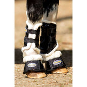 HB Showtime Beenbeschermers Gold Rush Glitter Little Sizes Zwart HB Showtime Beenbeschermers Gold Rush Glitter Little Sizes Zwart