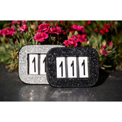 HB Startnummer Glitter Zwart HB Startnummer Glitter Zwart