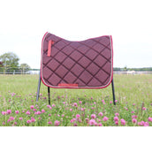 HB Zadeldekje Sparkling Glitter Springen Burgundy HB Zadeldekje Sparkling Glitter Springen Burgundy