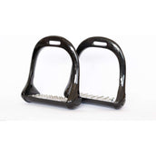 HB Stijgbeugels Ergonomisch Zwart/Zilver HB Stijgbeugels Ergonomisch Zwart/Zilver