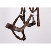 Harry's Horse Hoofdstel Release met Gecombineerde Neusriem Bruin Harry's Horse Hoofdstel Release met Gecombineerde Neusriem Bruin