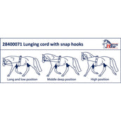 Harry's Horse Longeerlijn Karabijn Harry's Horse Longeerlijn Karabijn